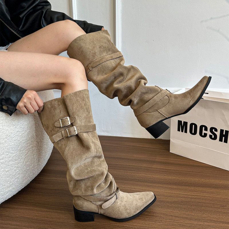 Khaki Boots Fashion