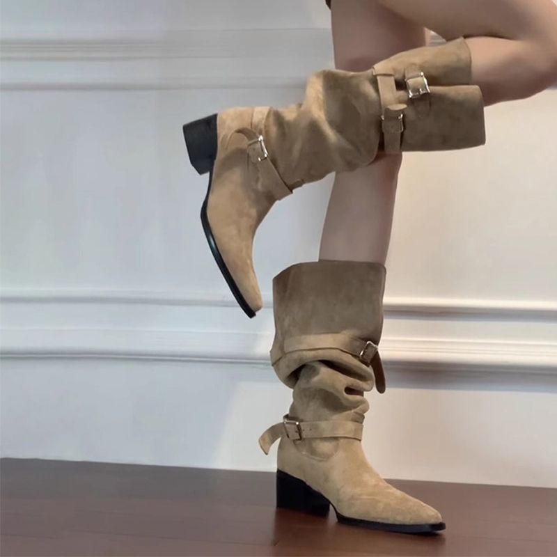 Khaki Boots Fashion