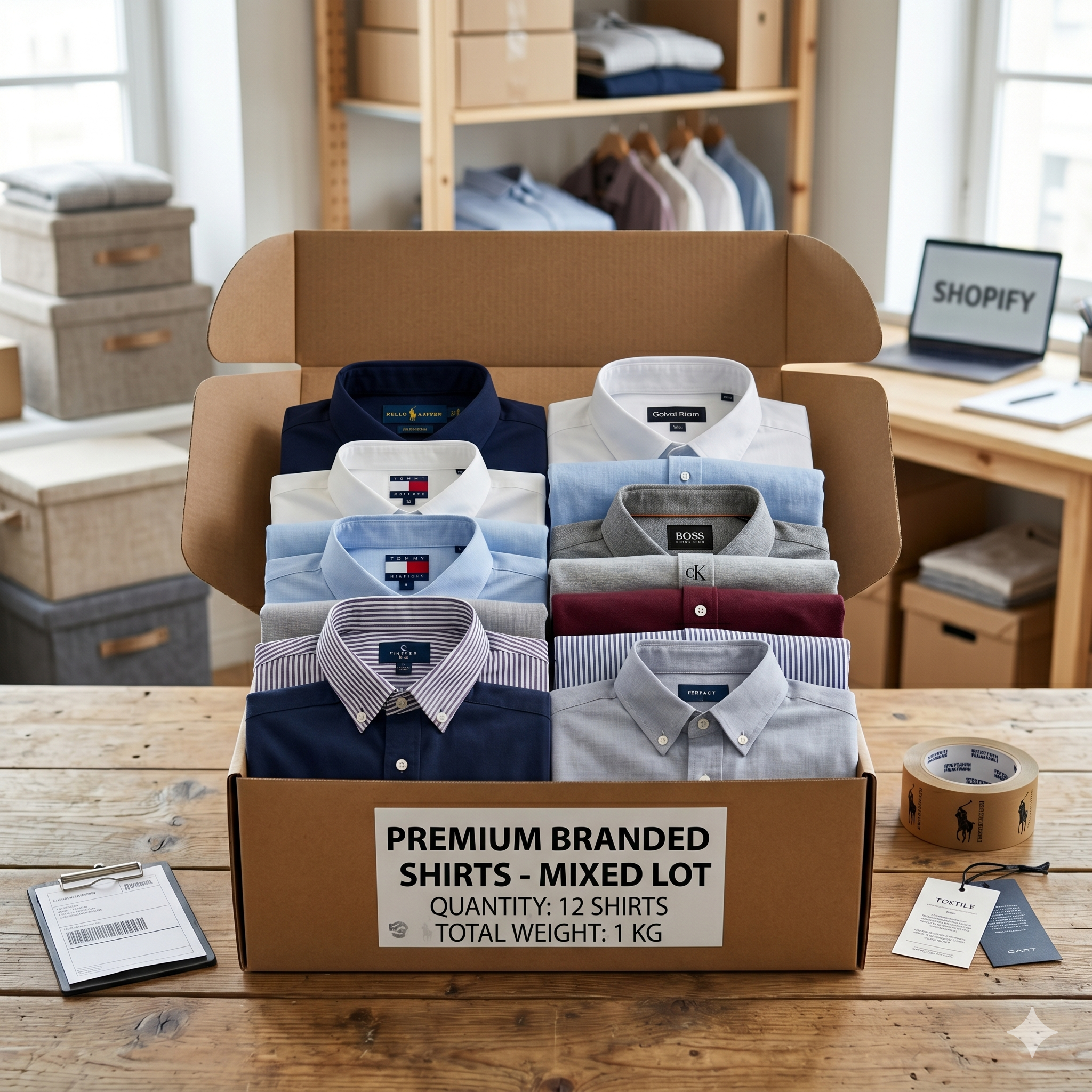 Lotto Camicie Firmate Mix - Stock Premium Brand Assortiti