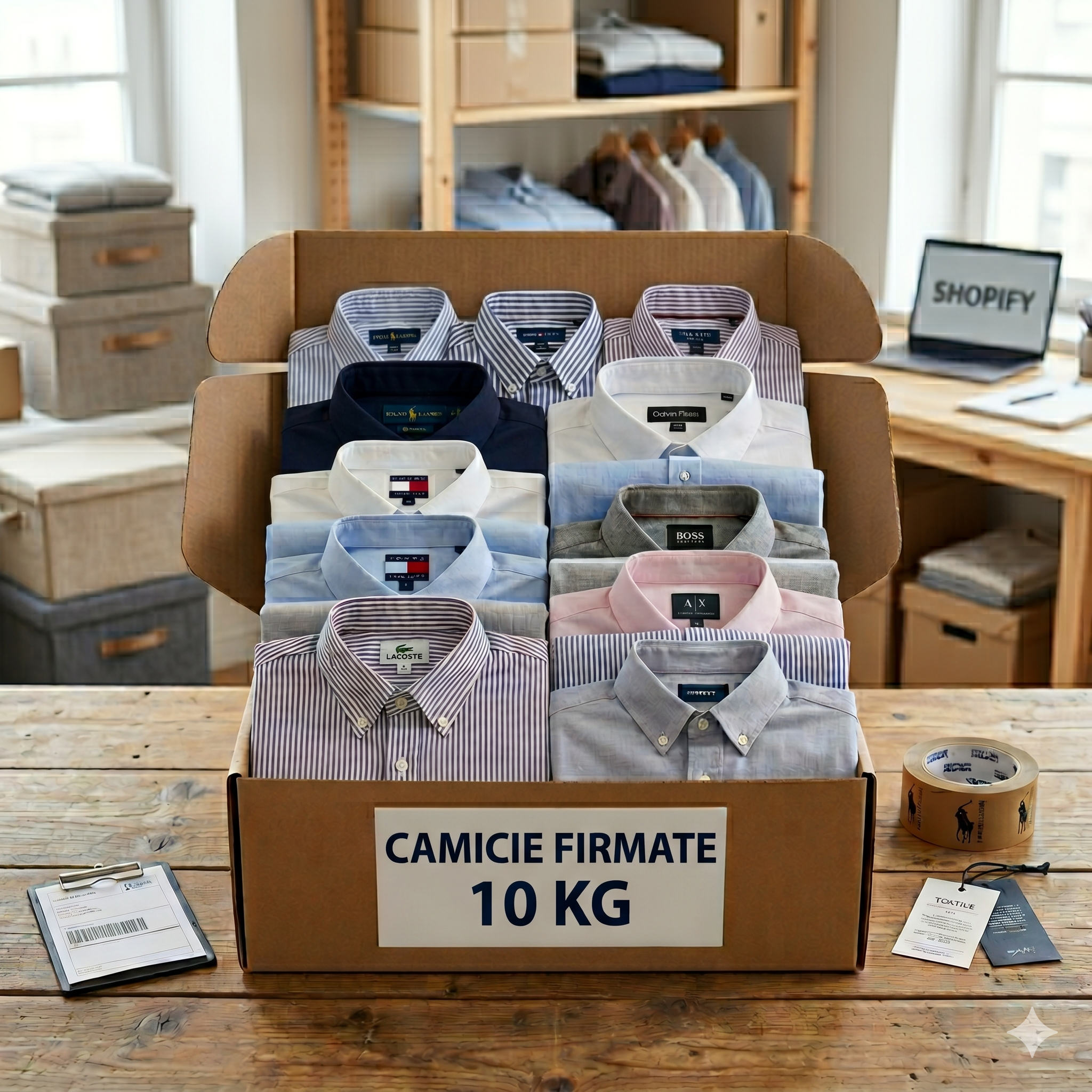 Lotto Camicie Firmate Mix - Stock Premium Brand Assortiti