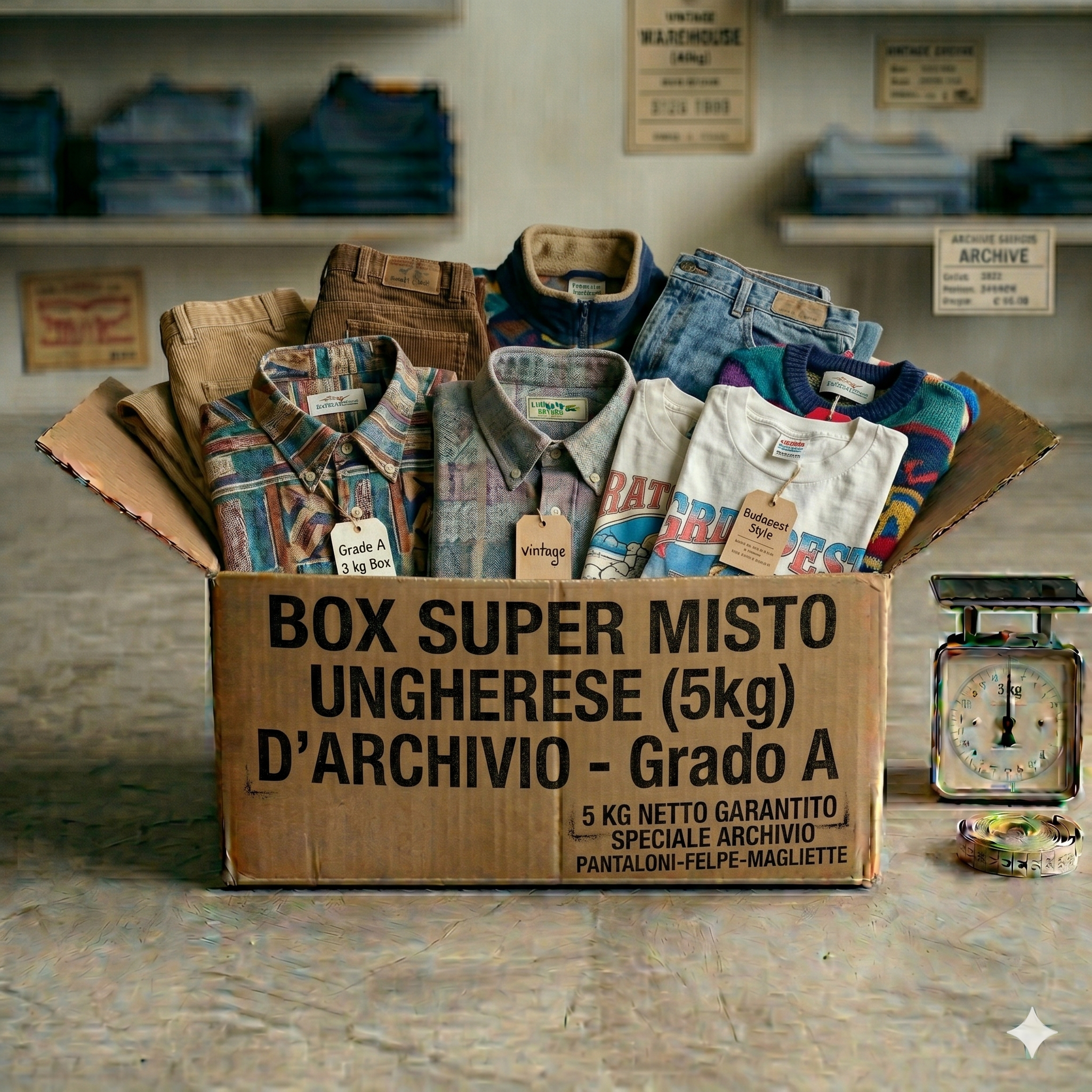 Box Misto Ungherese d'Archivio - Grado A