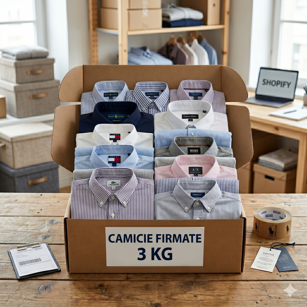 Lotto Camicie Firmate Mix - Stock Premium Brand Assortiti