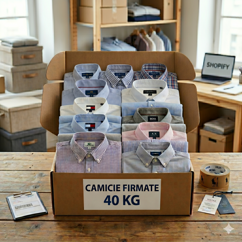 Lotto Camicie Firmate Mix - Stock Premium Brand Assortiti