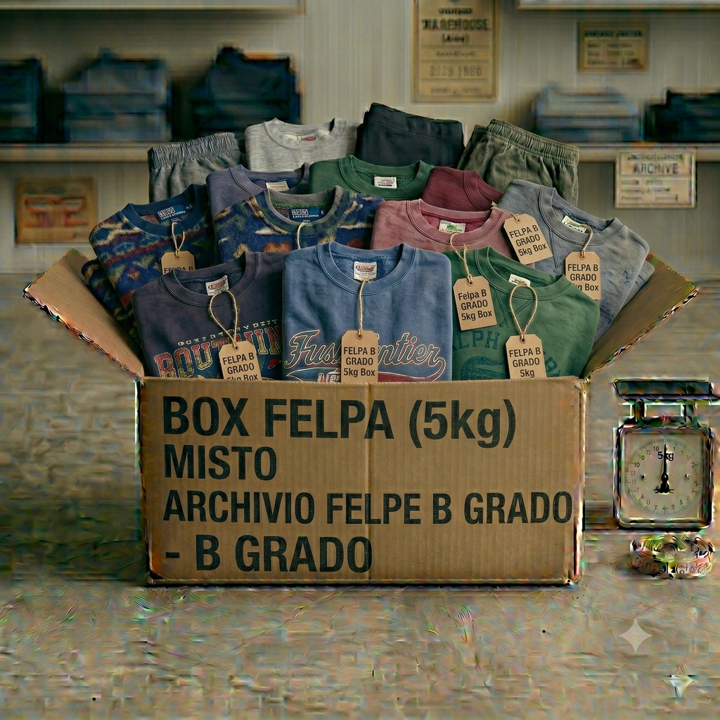 Box Felpe Firmate Mix Economico - Grado B