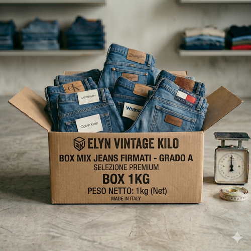Box Jeans Firmati Mix - Grado A