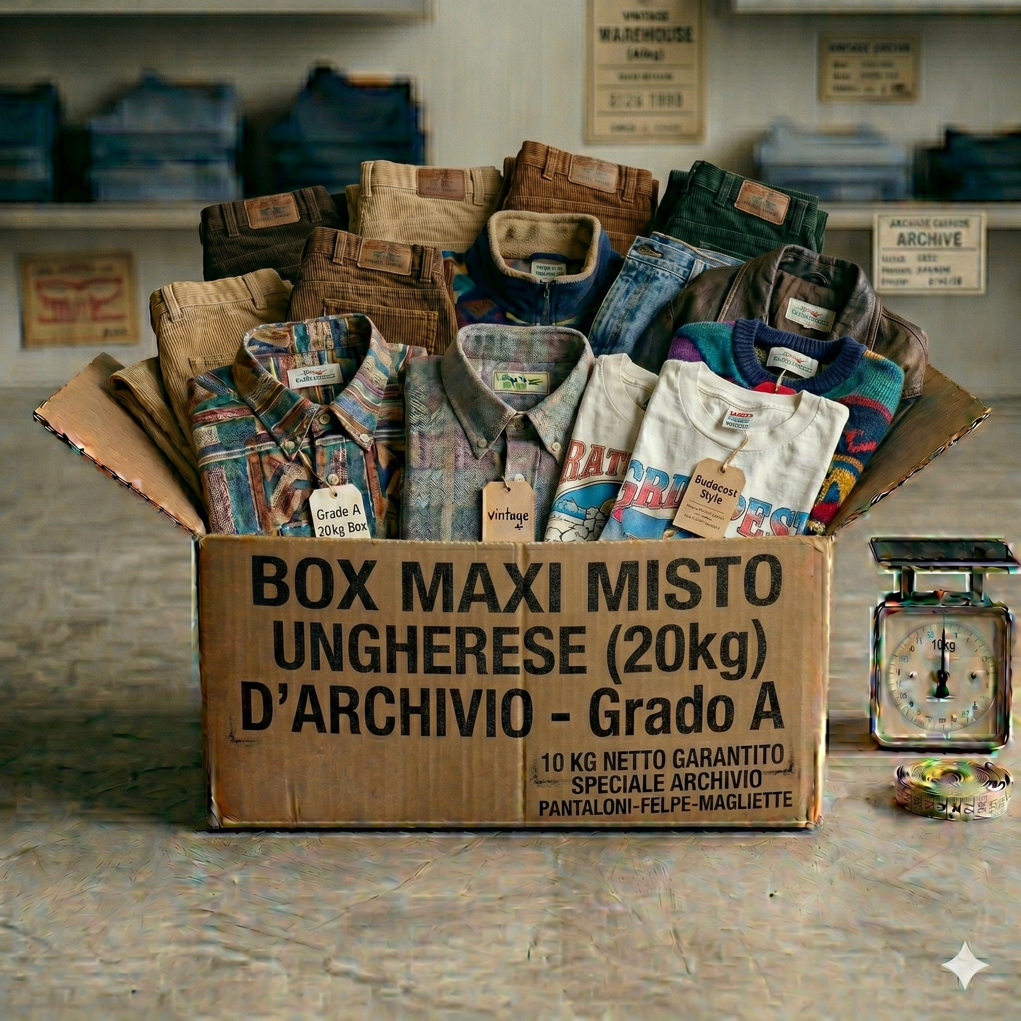 Box Misto Ungherese d'Archivio - Grado A