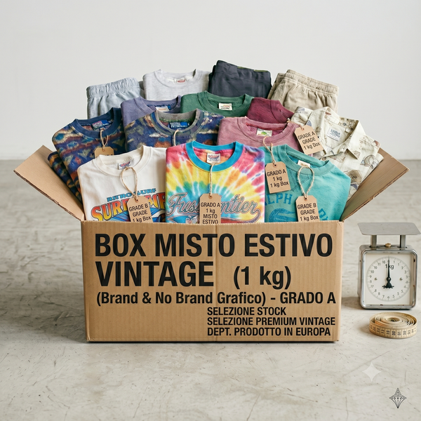 Box Misto Estivo Vintage (Brand & No Brand) - Grado A Selezione Stock