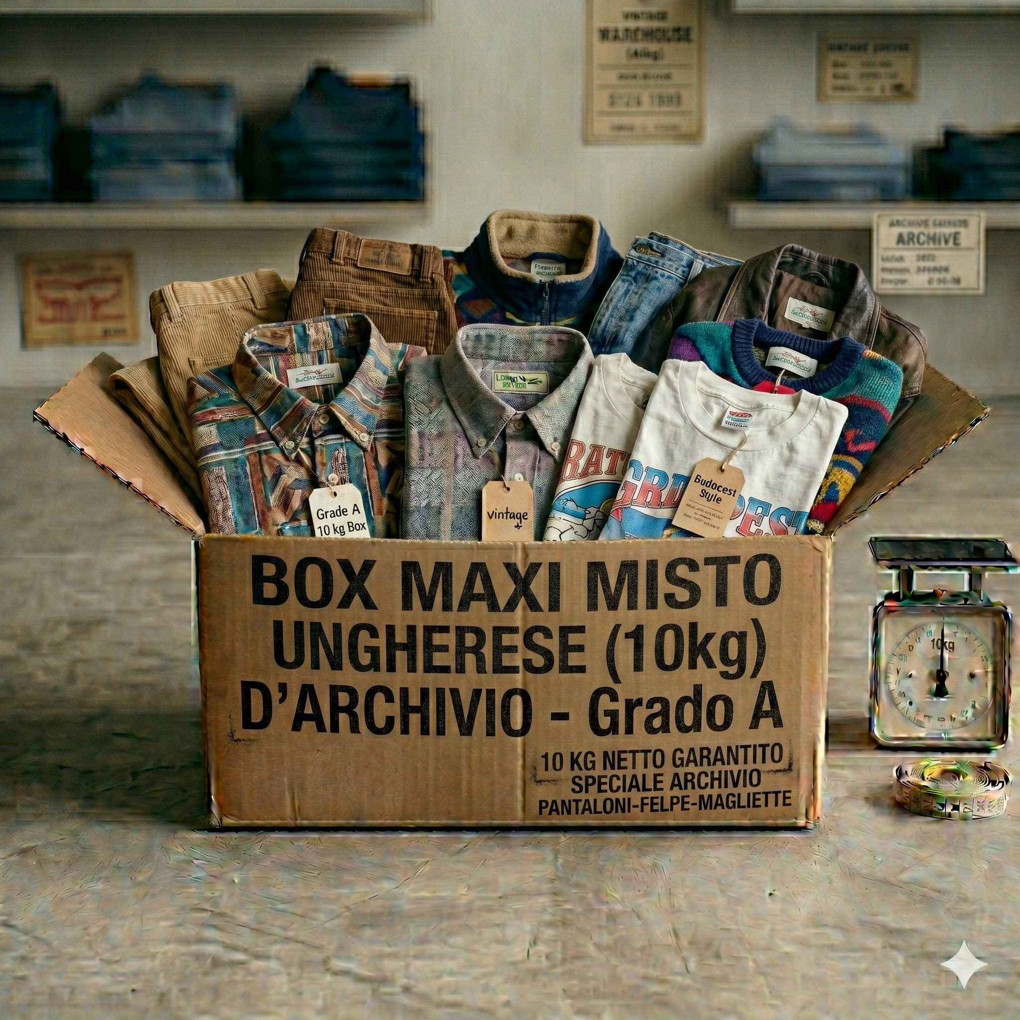 Box Misto Ungherese d'Archivio - Grado A