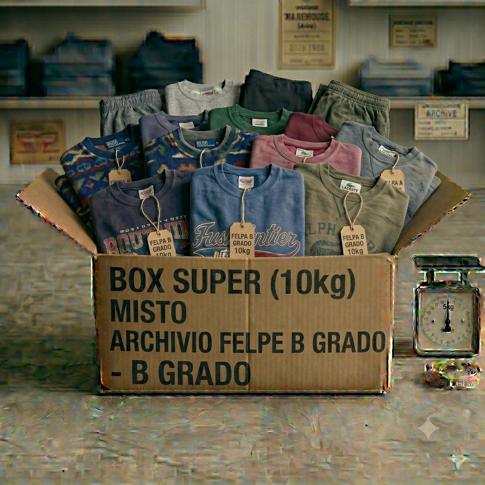 Box Felpe Firmate Mix Economico - Grado B